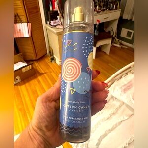Bath & Body Works Cotton Candy Clouds Fragrance Mist - Blue and Pink